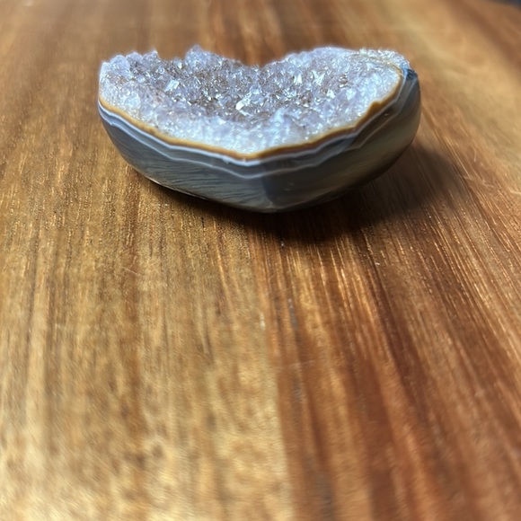 Druzy Agate Heart - Picture 5 of 8